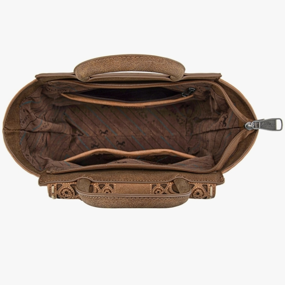 Wrangler Western-Style Satchel Handbag - Picture 5 of 6